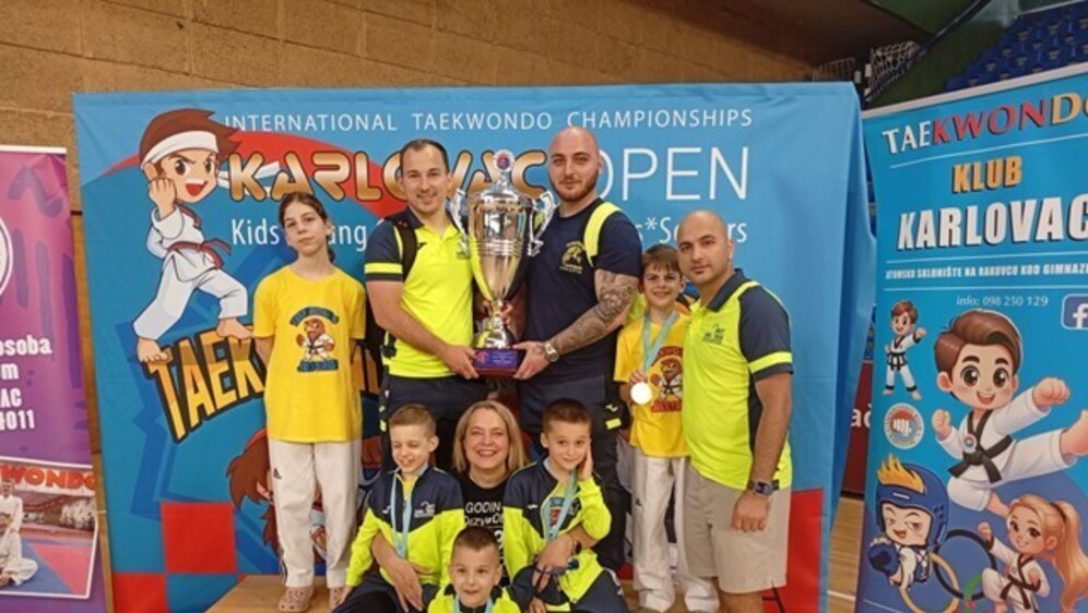 Taekwondo klub Jastreb prvi na Karlovac Open