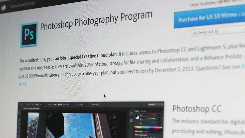 Adobe nudi Photoshop i Lightroom za 9.99$ mjesečno idućih godinu dana