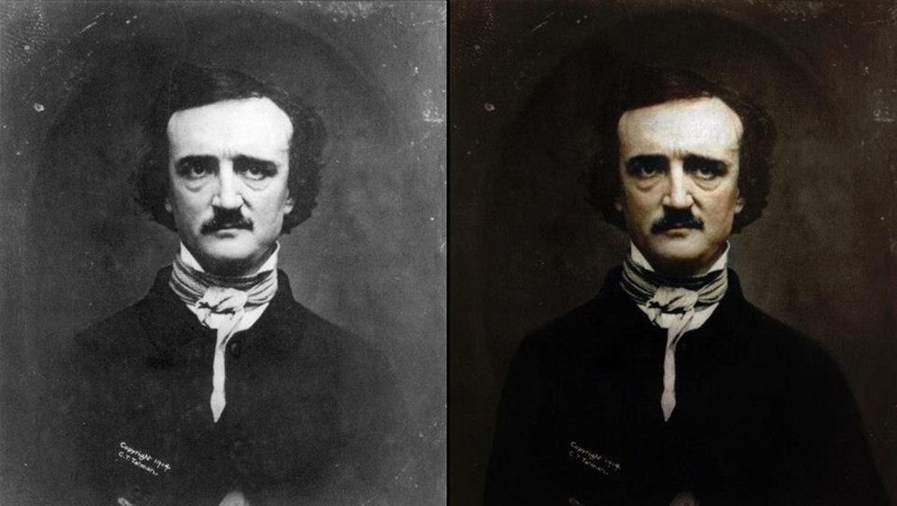 Fantastična umjetnost, stare crno bijele slike dobile boju