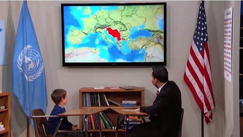 Maleni američki genijalac oduševio svojim znanjem zemljopisa, pogotovo o ovim prostorima