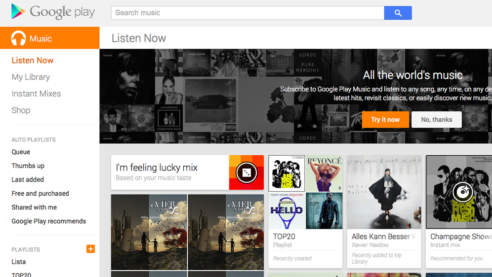 Google Play Music od sada dostupan i u Hrvatskoj!