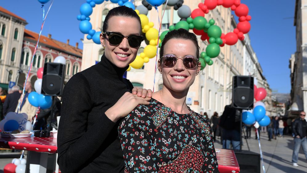 Lucija i Ana Zaninović (FOTO: Miranda Cikotic/PIXSELL)