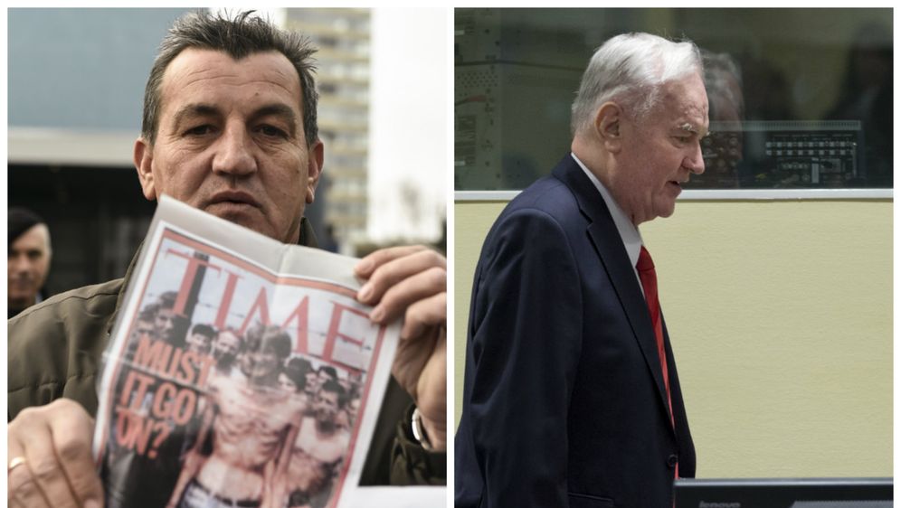 Fikret Alić i Ratko Mladić (Foto: AFP)