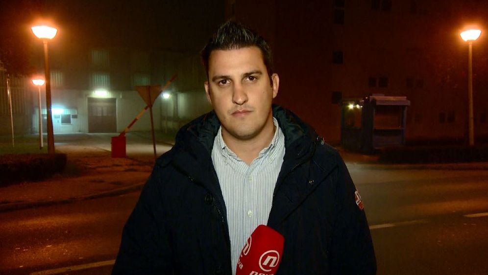 Domagoj Mikić ispred zatvora u Remetincu (Foto: Dnevnik.hr)
