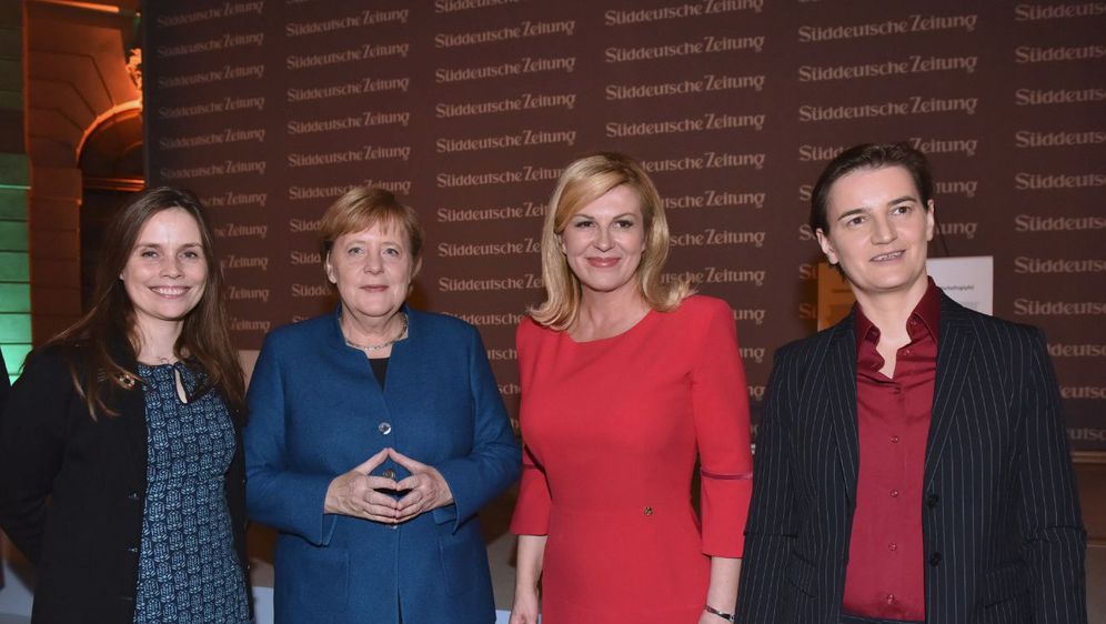 Predsjednica na konferenciji u Berlinu (Foto: Twitter/Predsjednica RH)