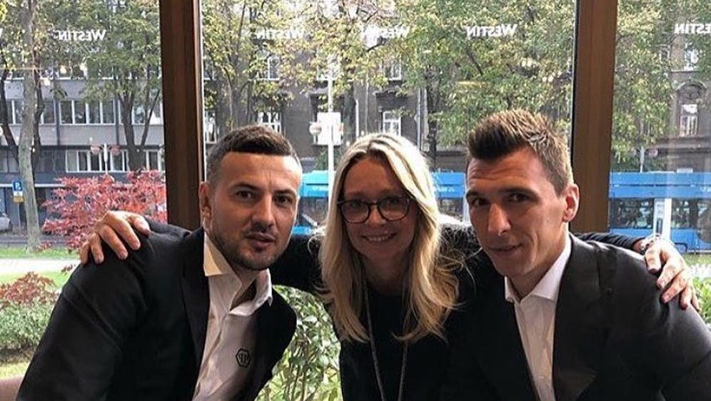 Danijel Subašić i Mario Mandžukić (Foto: Instagram)