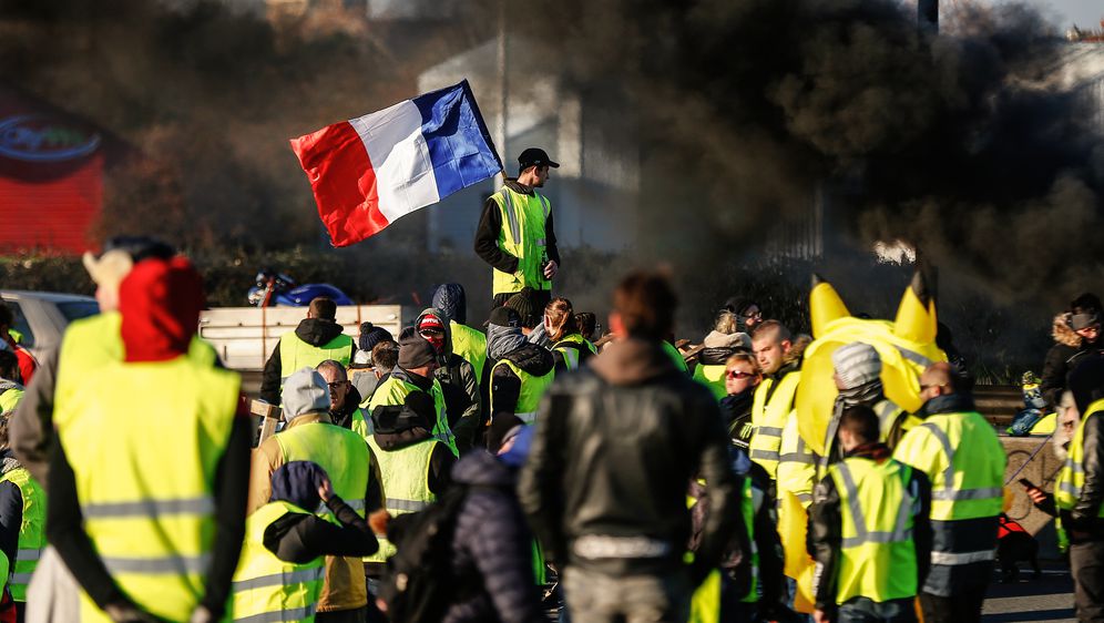 \"Žuti prsluci\" blokiraju i Belgiju (Foto: AFP)