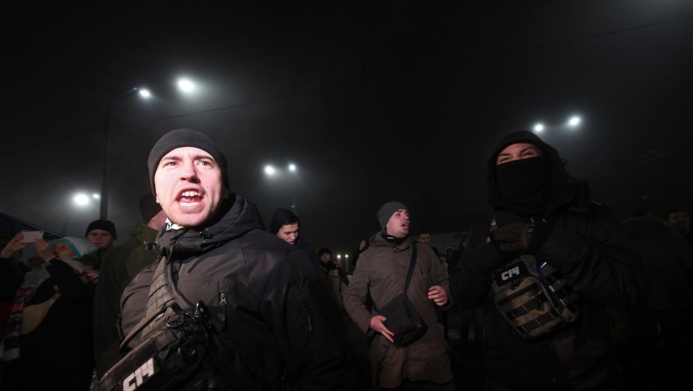 Prosvjedi u Ukrajini zbog incidenta koji je izazvala Rusija (Foto: AFP)