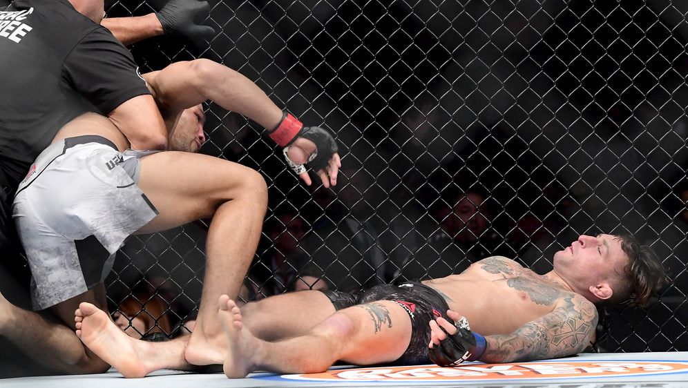 Kevin Lee nokautirao Gillespieja (Foto: AFP)