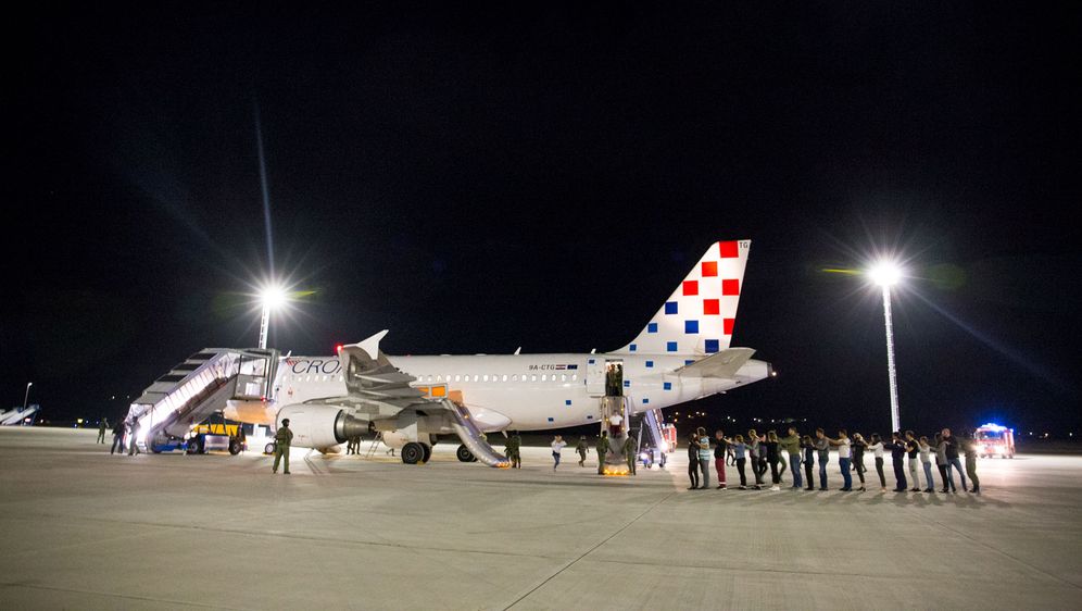 Antiteroristička vježba u dubrovačkoj zračnoj luci (Foto: Croatia Airlines)
