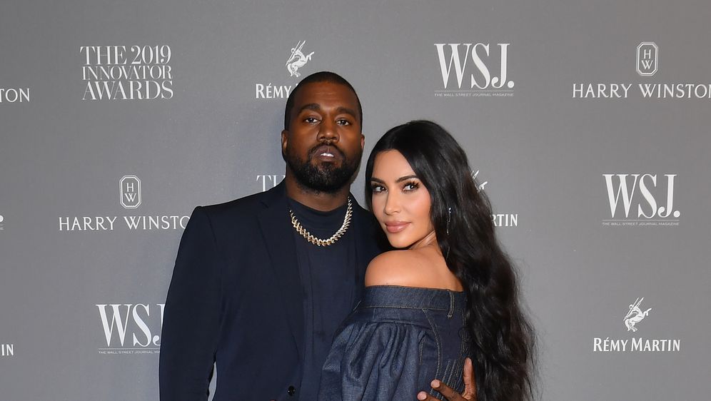 Kim Kardashian i Kanye West (Foto: AFP)