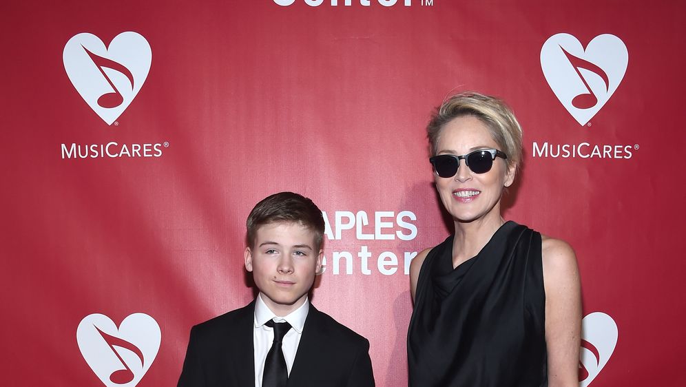 Sharon Stone i Roan Joseph Bronstein (Foto: Getty Images)
