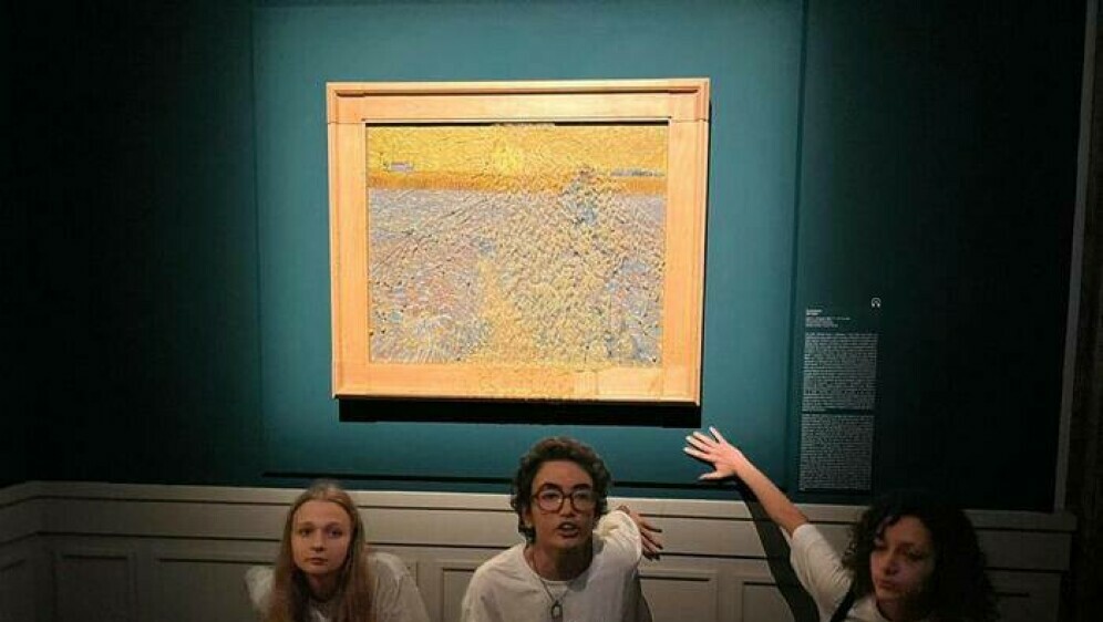 Aktivisti juhom zalili sliku Van Gogha u Rimu