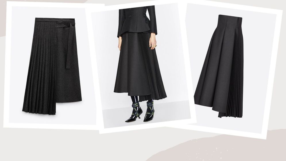 Suknja brenda Zara (lijevo) inspiriran je Diorovim modelom