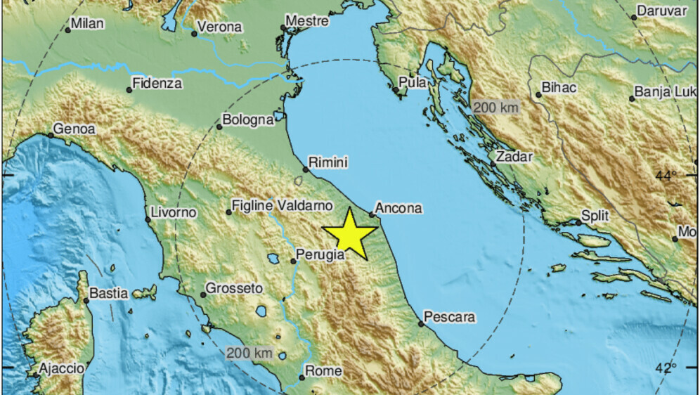 Potres pogodio Italiju