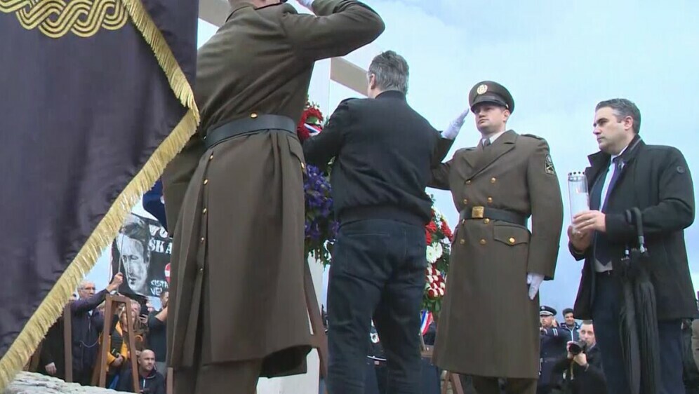Predsjednik Zoran Milanović položio vijenac