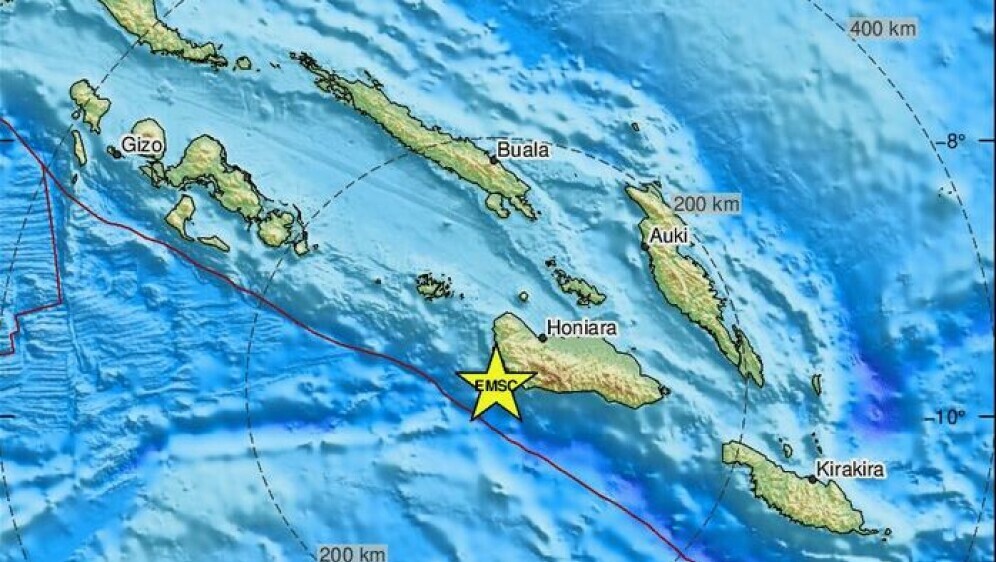 Potres na Salomonskim otocima