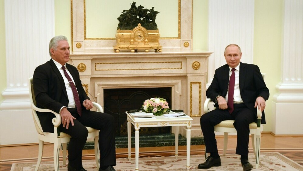 Vladimir Putin na sastanku s Miguel Diaz-Canelom