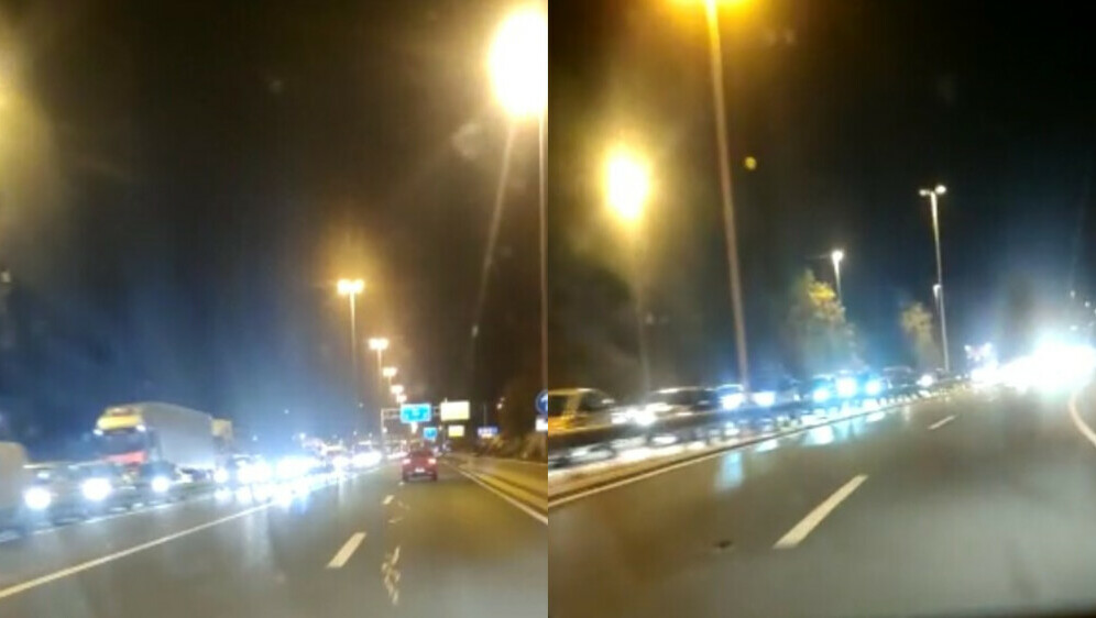 Gužve na cesti prema Sinju