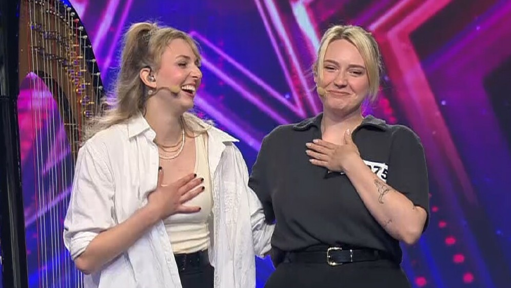 Julija i Zala, De Liri, Supertalent - 1