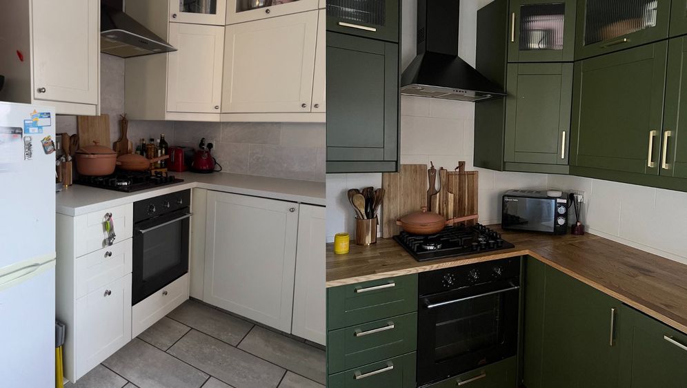 Prije i poslije renovacije kuhinje - 4