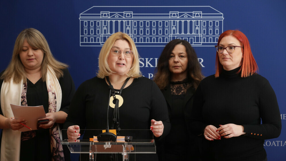 Katica Glamuzina, Ivana Posavec Krivec, Irena Šimunović i Romana Nikolić