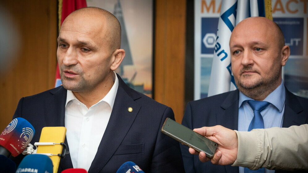 Ministar Anušić i vlasnik Brodosplita Debeljak dogovorili su nastavak izgradnje obalnih ophodnih brodova