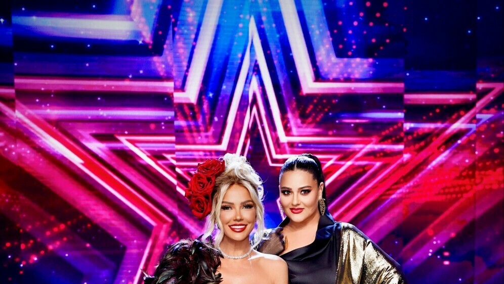 Maja Šuput i Martina Tomčić, Supertalent