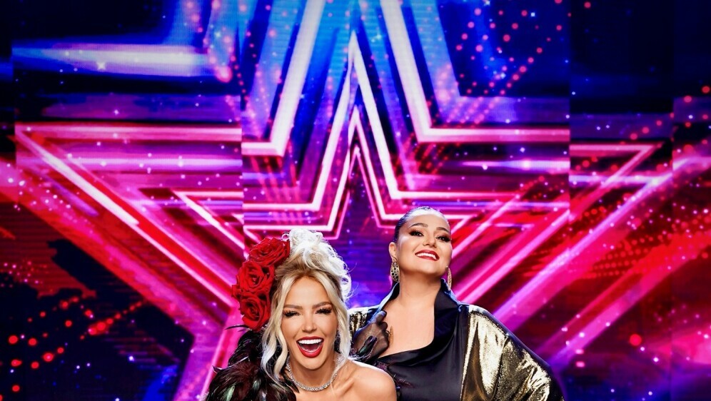 Maja Šuput i Martina Tomčić, Supertalent