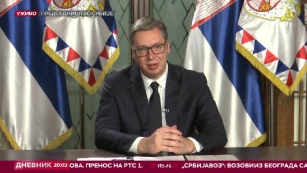 Srbijanski predsjednik Aleksandar Vučić