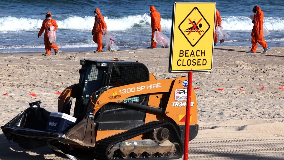 Čišćenje plaže u Sydneyu