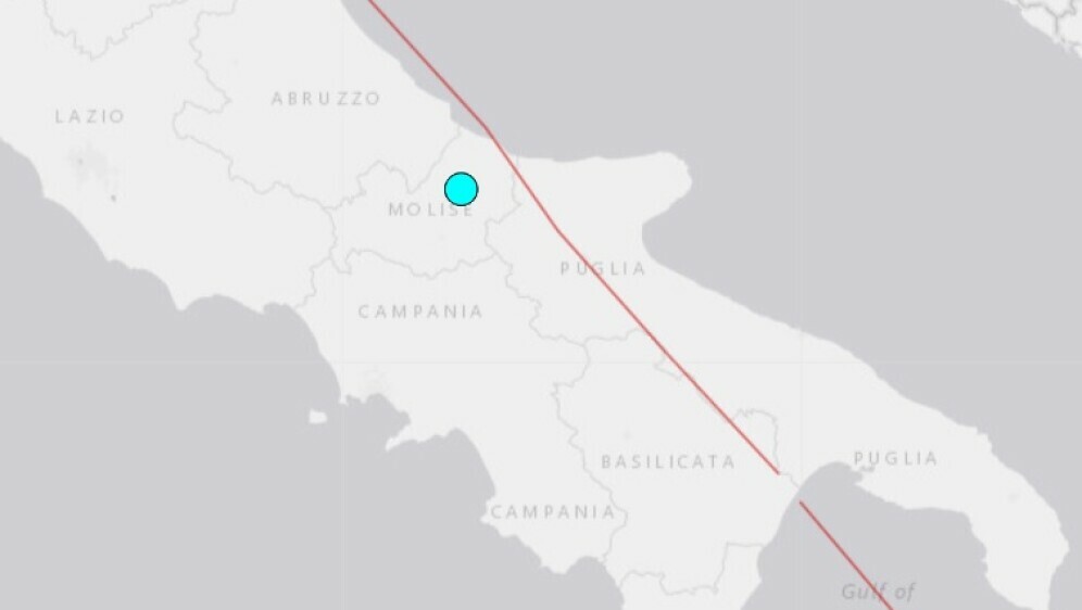 Potres na jugu Italije