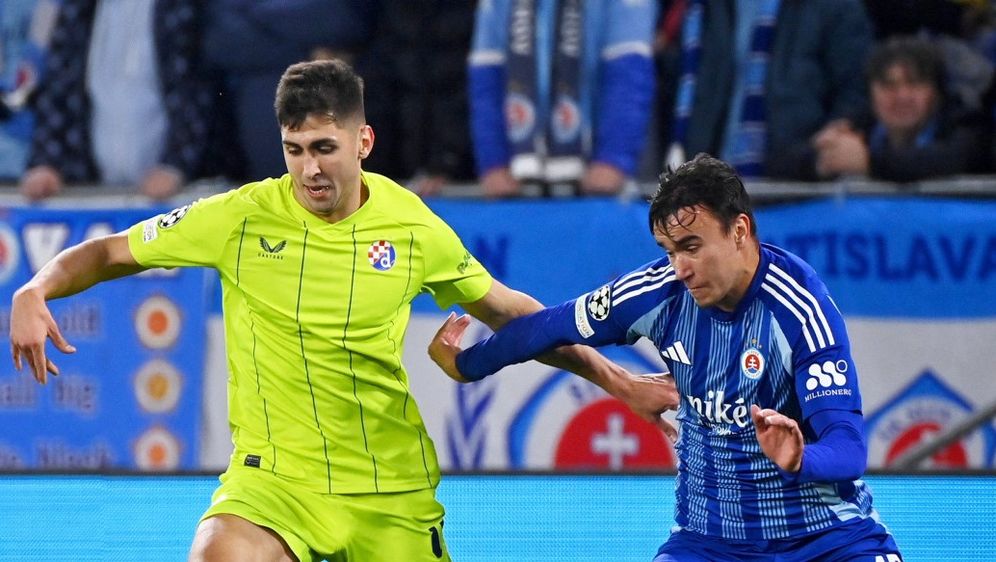 Raul Torrente na utakmici protiv Slovana