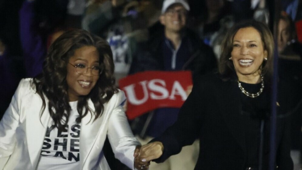 Kamala Harris i Oprah Winfrey