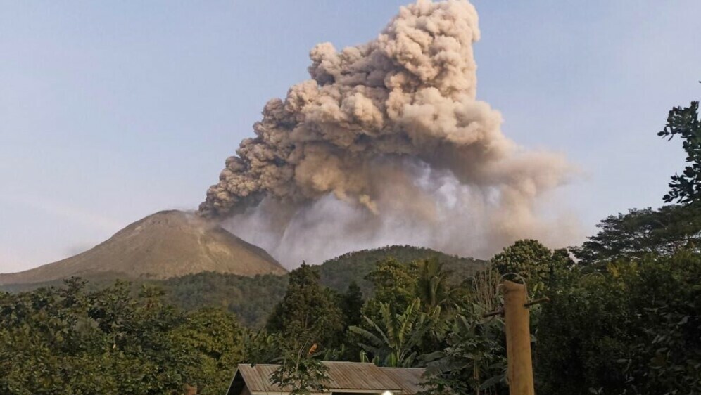 Erupcija vulkana na Baliju