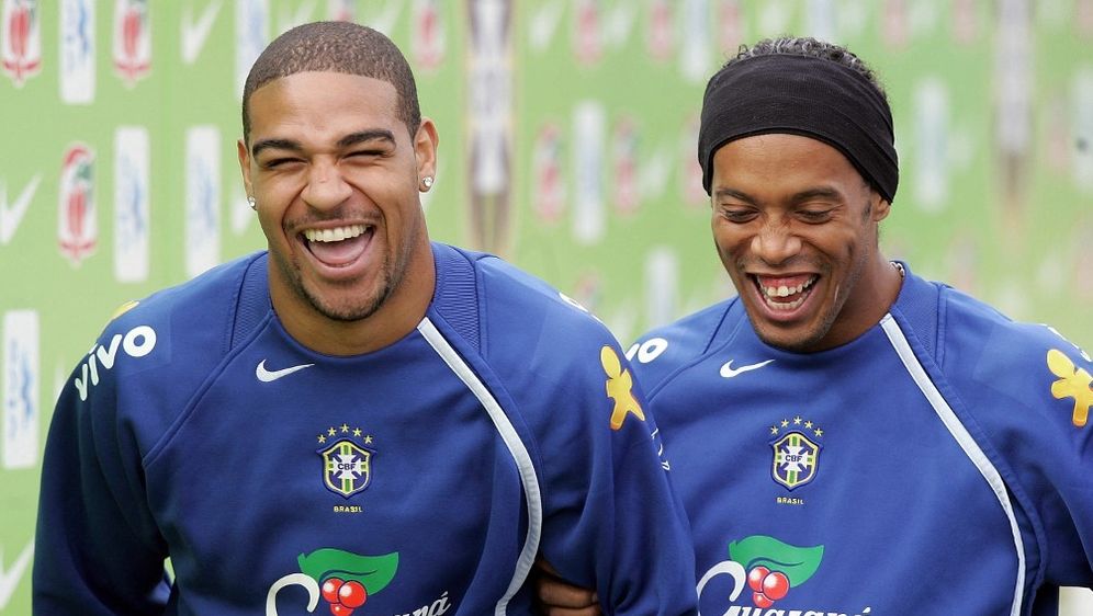 Adriano i Ronaldinho