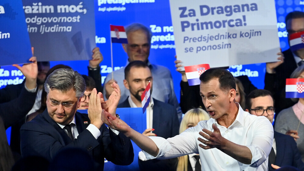 Dragan Primorac i Andrej Plenković