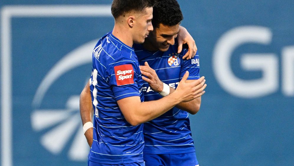 Dinamovci slave gol protiv Rijeke