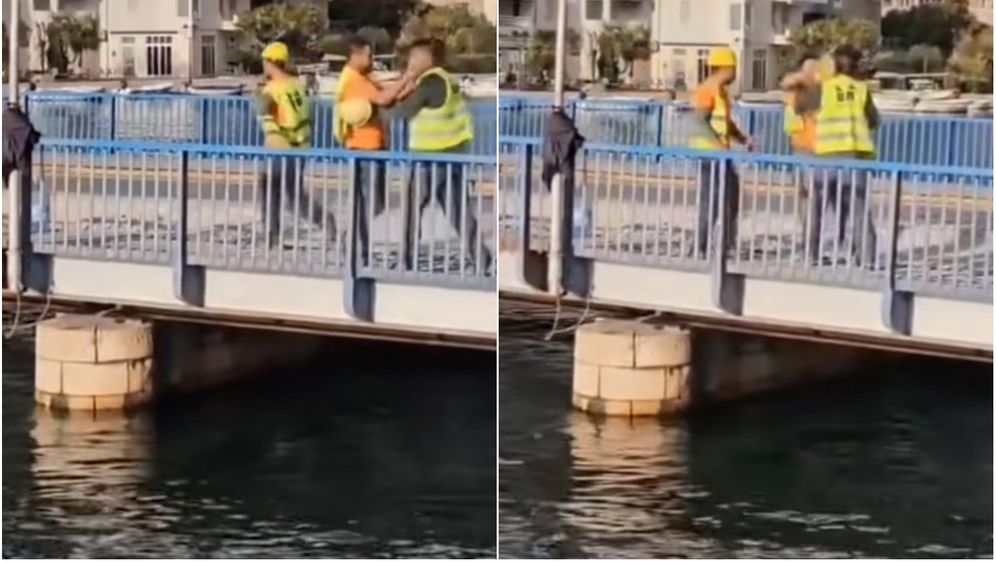 Tučnjava na omiškom mostu