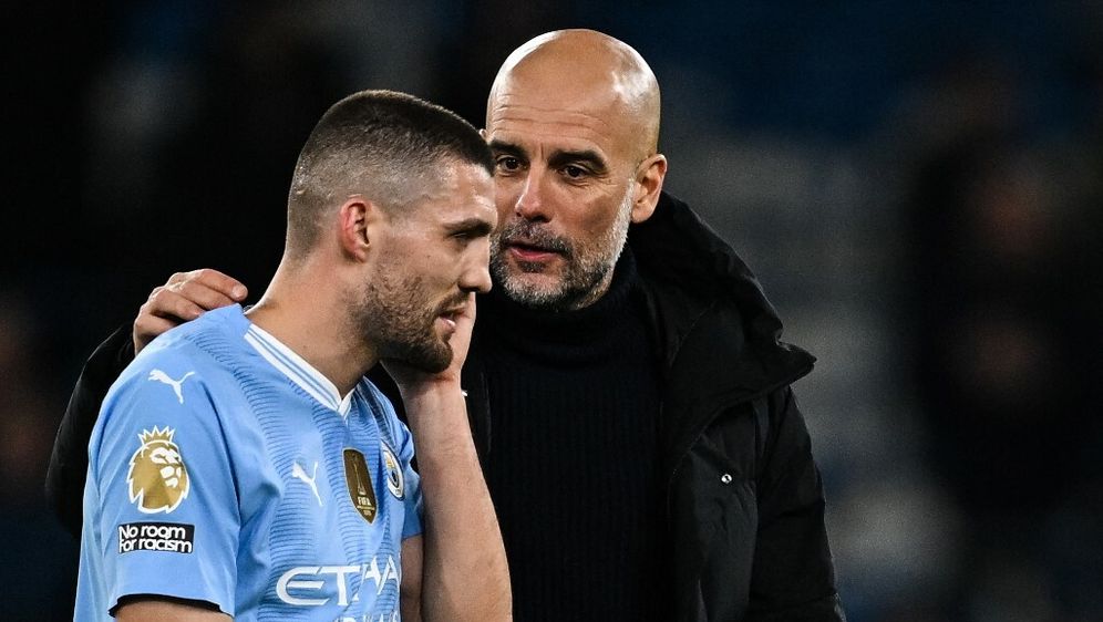 Mateo Kovačić i Pep Guardiola