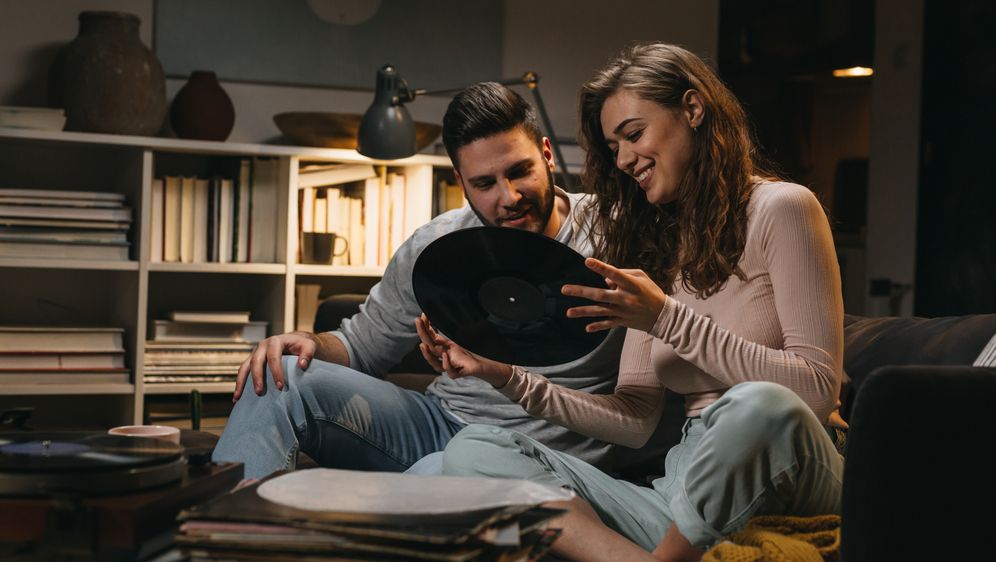 Gramofonska ploča, ilustracija