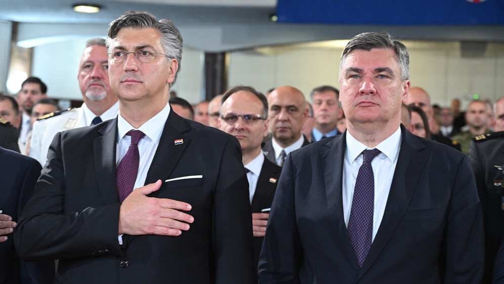 Andrej Plenković i Zoran Milanović