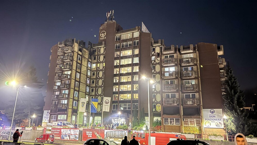 Požar doma umirovljenika u Tuzli - 4