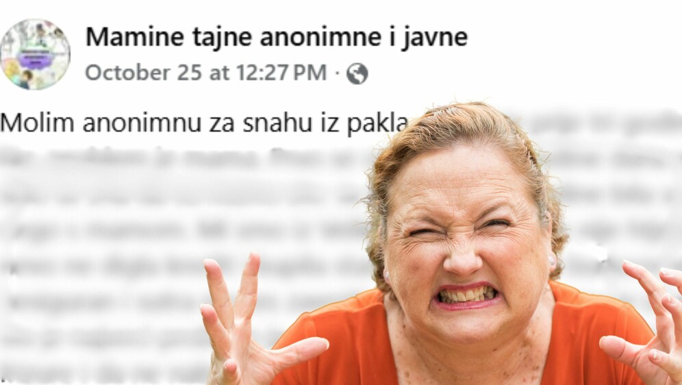 Ljuta baka i objava na Facebooku