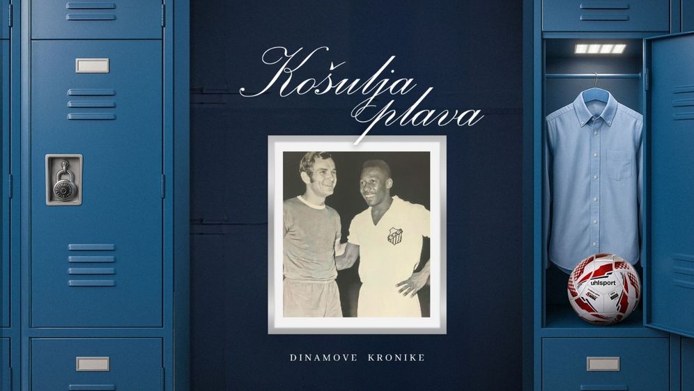 Rudi Belin i Pele u Maksimiru 1969.