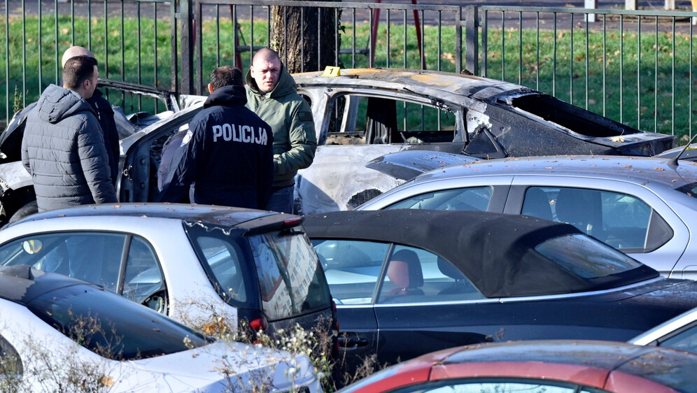 Požar vozila na Trnju - 2