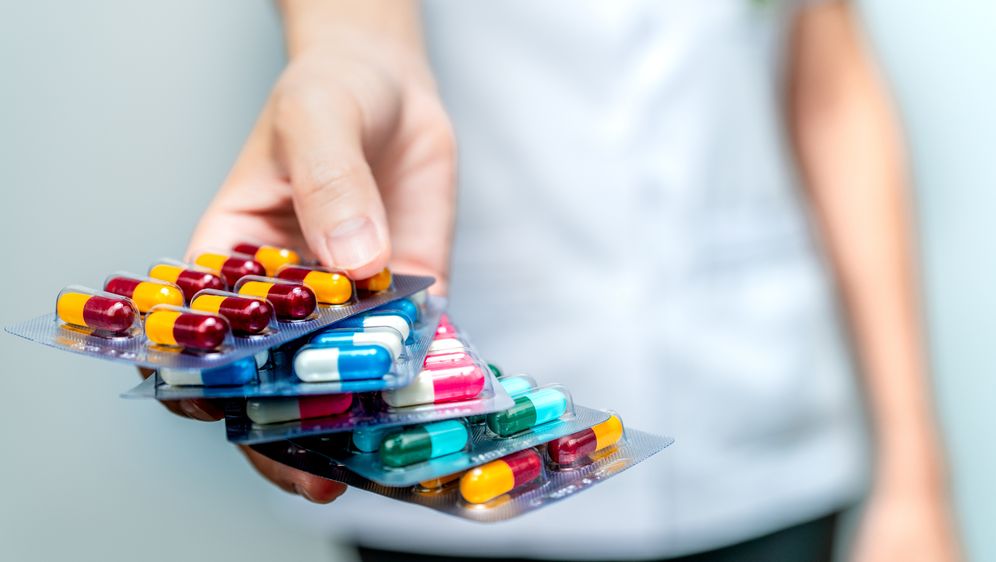 Antibiotici, ilustracija