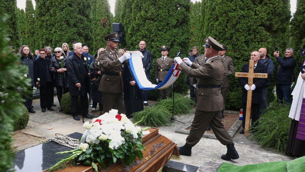 Posljednji ispraćaj hrvatskog branitelja Zorislava Gašpara