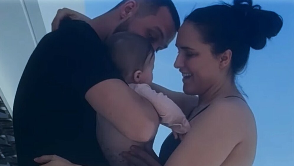 Lana Jurčević s obitelji