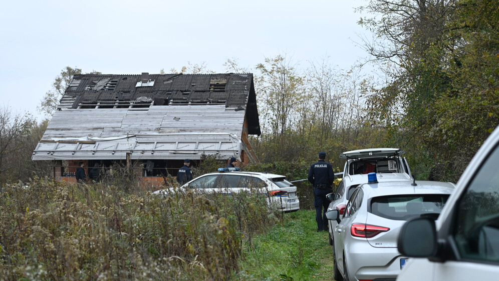 Policija na terenu nakon ubojstva - 2